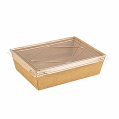 Miska ECO KRAFT 1200ml 198x138x50mm 50ks/4bal